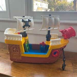 Fisher-Price Colorful Pirate Ship Playset